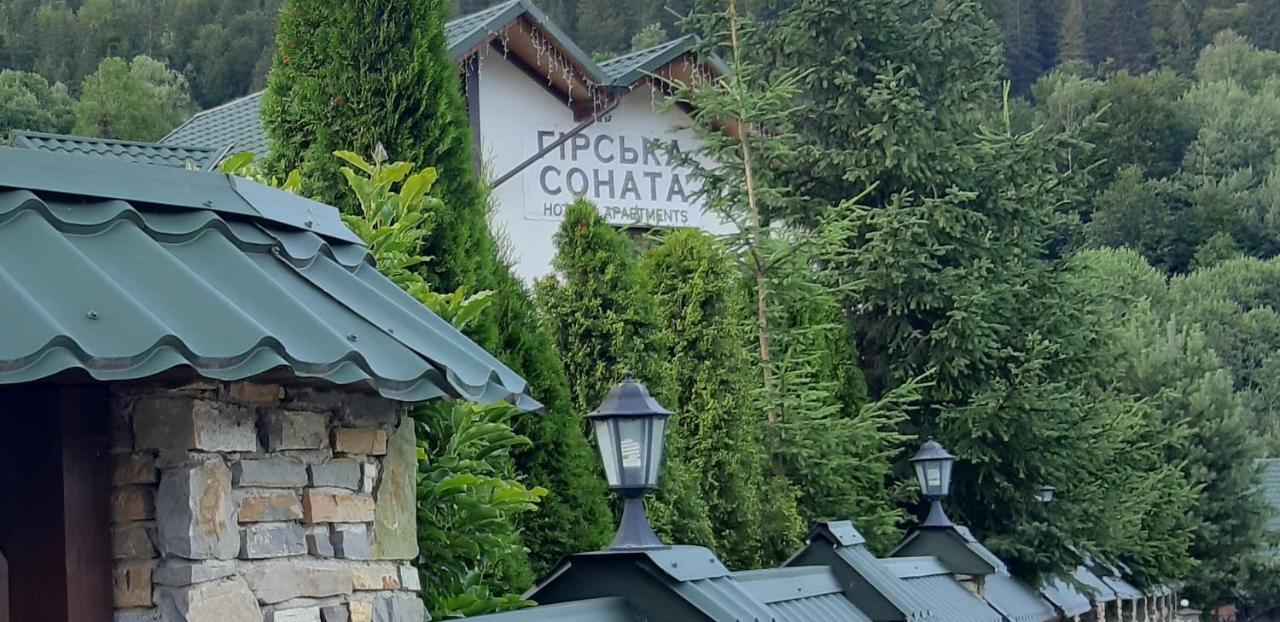 Girska Sonata Hotel & Apartments Mykulychyn Exterior foto